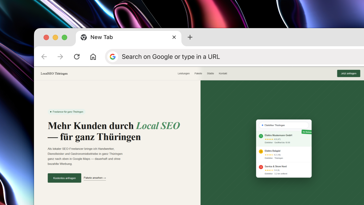 Local SEO Thüringen SEO Agentur