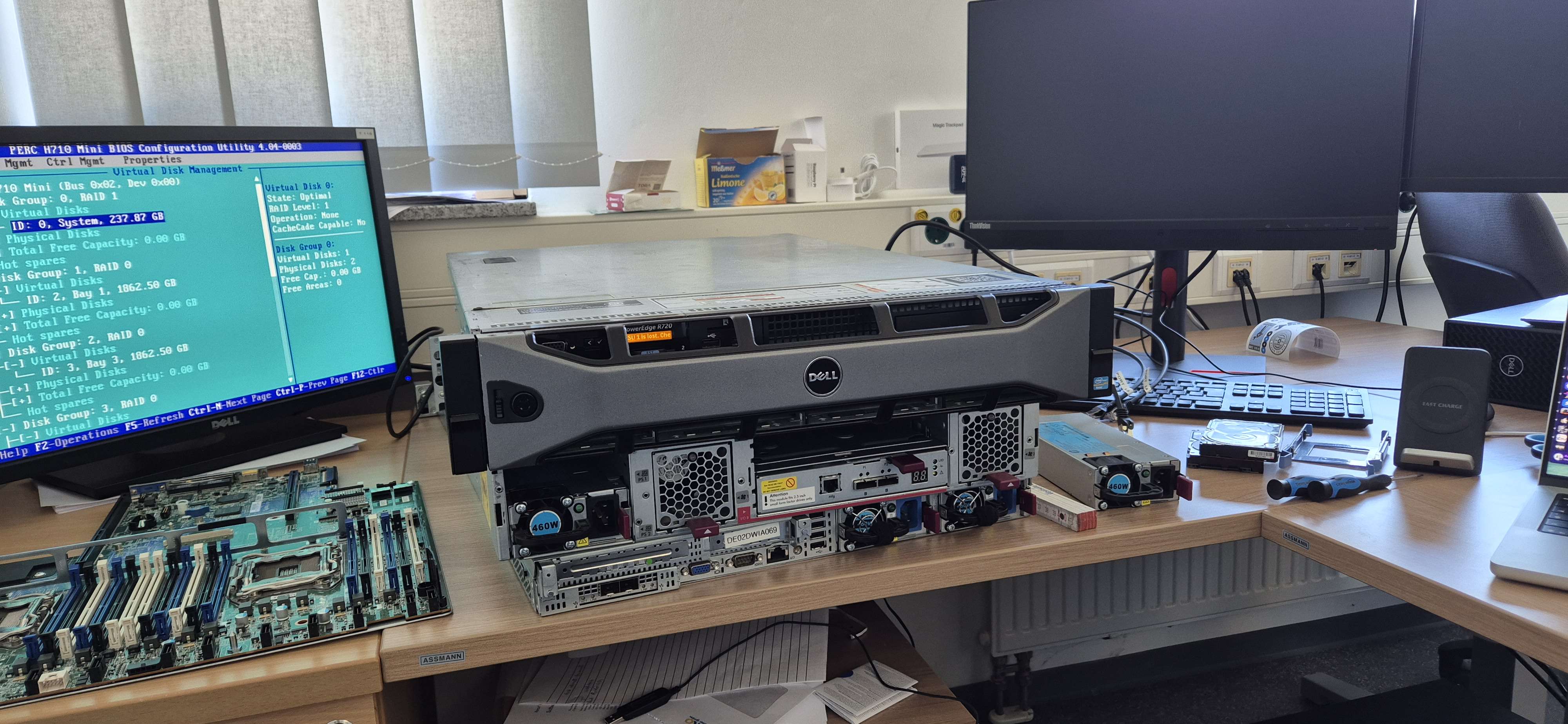 Server-Einrichtung vor Ort